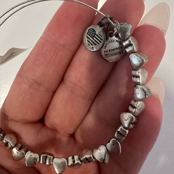 Alex and Ani Heart Bracelet - Picture 2 of 4